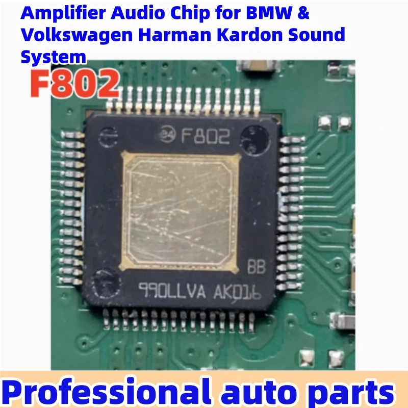 Car Accessories Sound System - 1 ชิ้น/ล็อต F802 ชิปเสียงเครื่องขยายเสียงสำหรับบีเอ็มดับเบิลยู&โฟล์คสวาเก้น ฮาร์แมน คาร์ดอนระบบเสียง,อุปกรณ์เสริมในรถยนต์ชิปไอซี