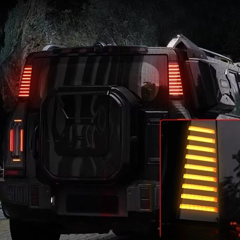 D.A.D Car Accessories - ไฟคอลัมน์ LED สำหรับ Jetour Traveller T2