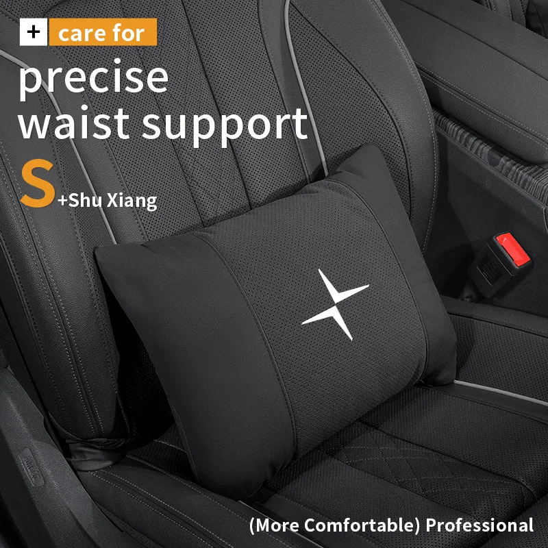 Car Accessories Nearby - รถ Headrest คอสนับสนุนที่นั่งเอวเบาะคอหมอนสําหรับ Volvo Polestar Polestar1