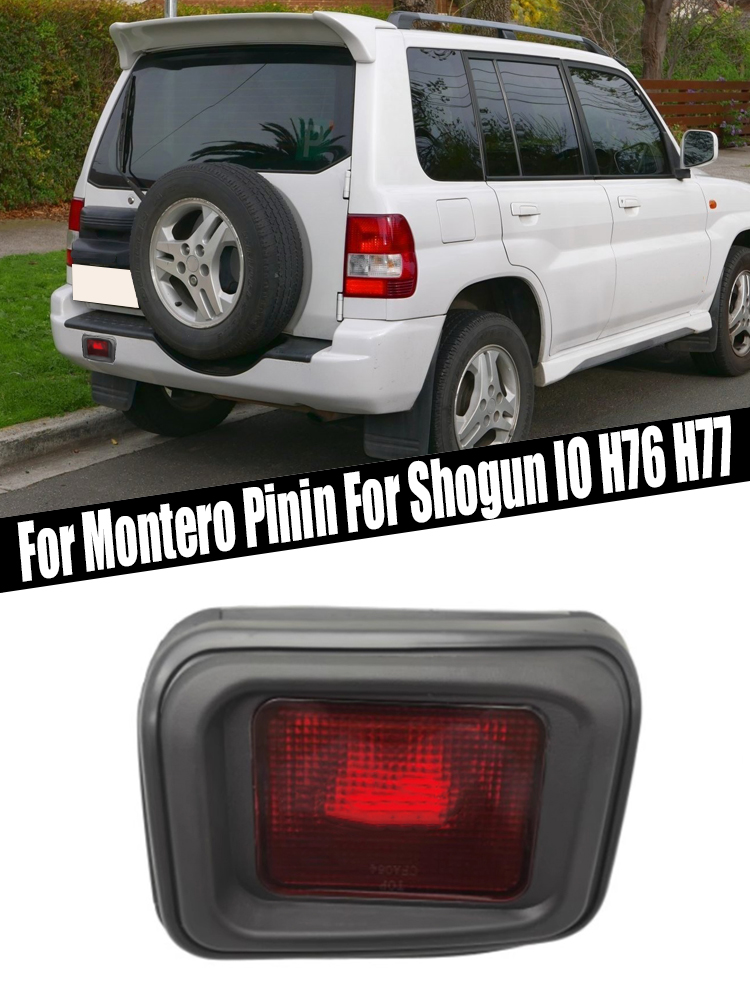 D.A.D Car Accessories - Bemper belakang ไฟเบรคหยุดรถสำหรับมิตซูบิชิปาเจโร่มินิสำหรับ Montero pinin สำหรับ