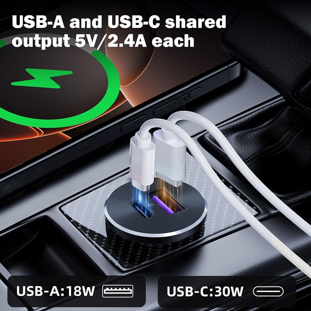 ที่ชาร์จในรถยนต์ขนาดเล็ก ชาร์จ - D.A.D Car Accessories บทวิจารณ์และราคา