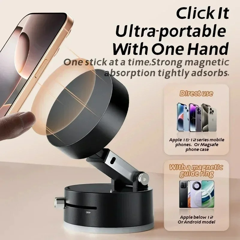 ที่วางสูญญากาศแม่เหล็กประสิทธิ - Car Phone Holder Magnetic บทวิจารณ์และราคา