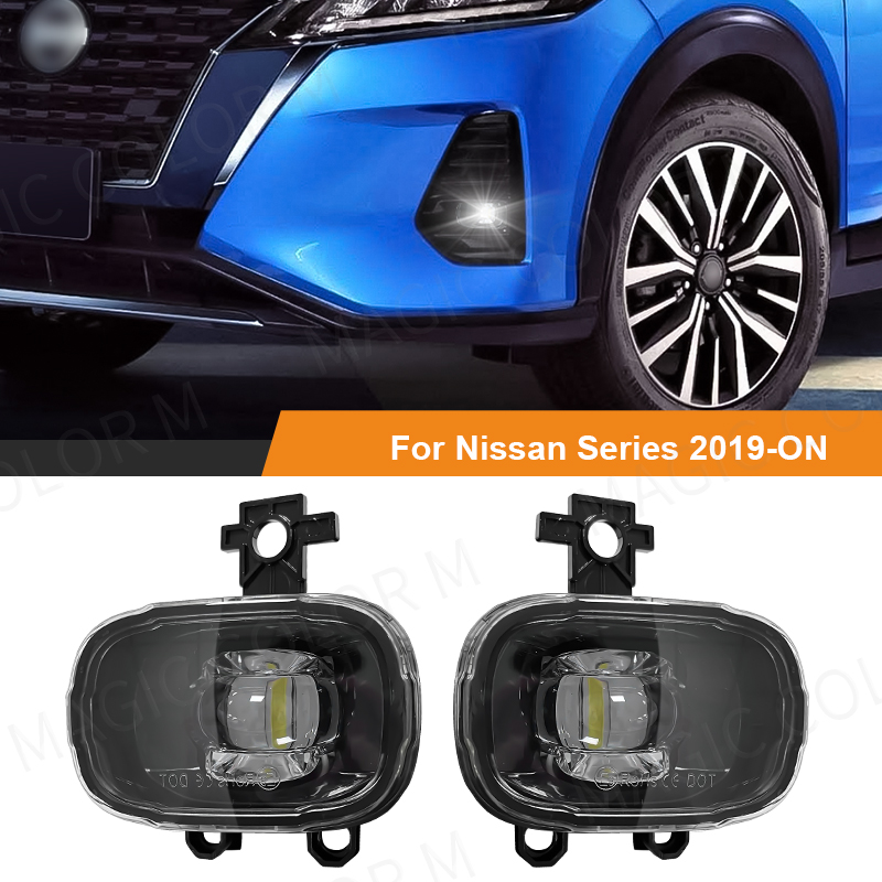 2ชิ้นไฟตัดหมอก LED สำหรับ Niss - Car Accessories Nissan Xtrail บทวิจารณ์และราคา