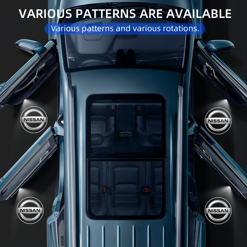 ไฟโปรเจคเตอร์เลเซอร์ต้อนรับติด - Car Accessories Nissan Xtrail บทวิจารณ์และราคา
