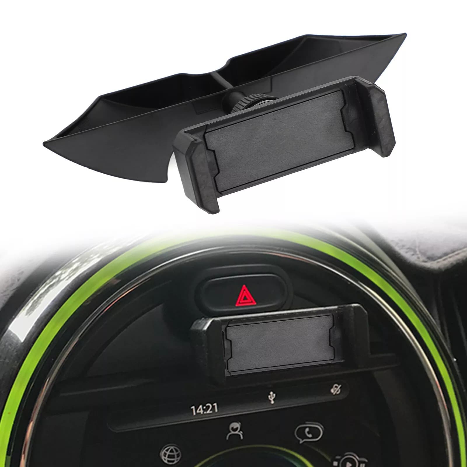 โลหะรถด้านหน้าขาตั้งโทรศัพท์ผู - Car Accessories Uk บทวิจารณ์และราคา